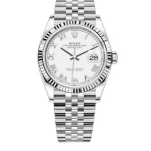 롤렉스 데이저스트 41mm 126334-0024  Full 904L Roman Number White Dial Jubilee[CLEAN]