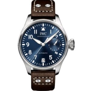 IWC 빅파일럿 46mm IW501002 Steel Leather Strap Blue Arabic Number Dial[ZF]
