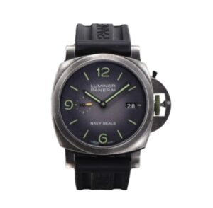 파네라이 루미노르 1950 Navy Seals 44mm PAM01412 Steel Rubber Strap Grey Dial[VS]