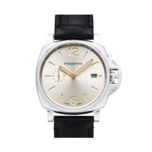 파네라이 루미노르 Due 42mm PAM01249 Steel Leather Strap Champagne Dial[VS]