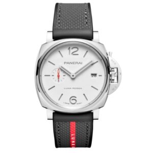 파네라이 루미노르 Due Luna Rossa 42mm PAM1381 Steel Rubber Strap White Dial[VS]
