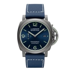 파네라이 루미노르 Marina 44mm PAM01117 Titanium Canvas Strap Blue Dial[VS]
