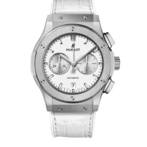 위블로 클래식퓨전 Chronograph 45mm 521.NX.2611.LR Titanium Rubber Strap Silver Dial[HB]