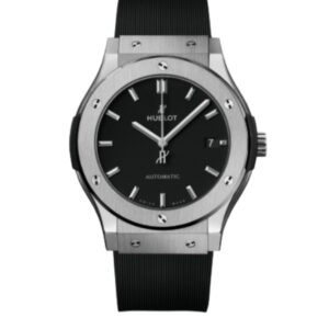 위블로 클래식퓨전 42mm 542.NX.1171.RX Titanium Rubber Strap Black Dial[HB]