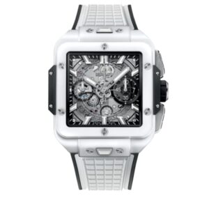 위블로 스퀘어뱅 42mm 821.HX.0170.RX Ceramic Rubber Strap Skeletonized Dial[BBF]