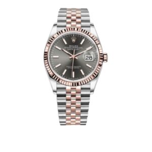 롤렉스 데이저스트 36mm 126231-0013 Half Rose Gold Grey Dial Jubilee[VS]