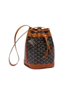 [프리미엄/해외배송]고야드 쁘띠 플로 버킷 백(블랙탄)