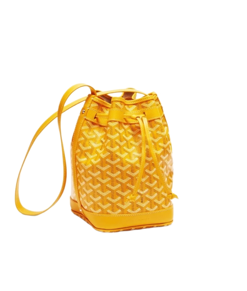 [프리미엄/해외배송]고야드 쁘띠 플로 버킷 백(옐로우)