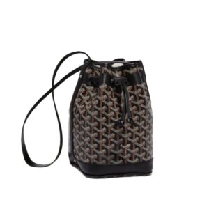 [프리미엄/해외배송]고야드 쁘띠 플로 버킷 백(블랙)