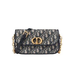 [탑티어/해외배송]디올 30 몽테뉴 애비뉴 백(블루/오블리크 자카드)