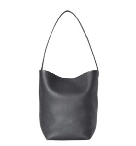 [프리미엄/해외배송]더로우 N/S 파크 토트 미디엄 백(블랙/카프스킨)