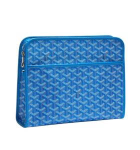 [프리미엄/해외배송]고야드 쥬방스 클러치 백 GM(블루)