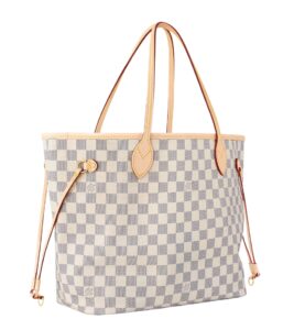 [프리미엄/해외배송]루이비통 네버풀 MM 다미에 아주르(로즈 베이지)