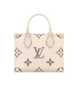 [프리미엄/해외배송]루이비통 온더고 PM 앙프렝뜨(크림)