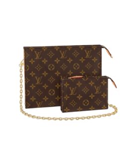 [프리미엄/해외배송]루이비통 토일레트리 파우치 온 체인(모노그램)