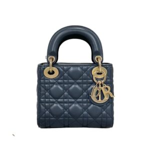 [탑티어/해외배송]디올 레이디 디올 미니 백(미드나잇 블루/까나쥬/램스킨)