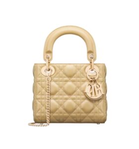 [탑티어/해외배송]디올 레이디 디올 미니 백(옐로우/까나쥬/램스킨)