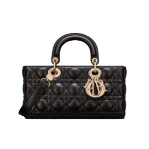 [탑티어/해외배송]디올 레이디 디조이 미디엄 백(블랙/까나쥬/램스킨)