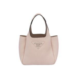 [프리미엄/해외배송]프라다 리버스 레더 핸드백(워터 릴리)