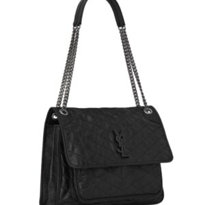 [프리미엄/해외배송]생로랑 빈티지 니키 라지(블랙)