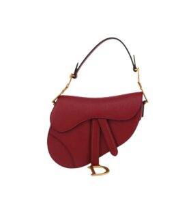 [탑티어/해외배송]디올 새들 스트랩 미니 백(레드/그레인 카프스킨)