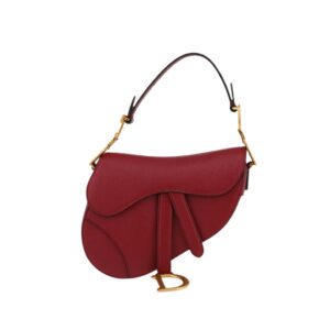 [탑티어/해외배송]디올 새들 스트랩 미니 백(레드/그레인 카프스킨)