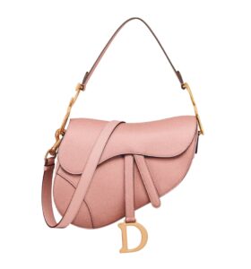 [탑티어/해외배송]디올 새들 스트랩 백(핑크/그레인 카프스킨)