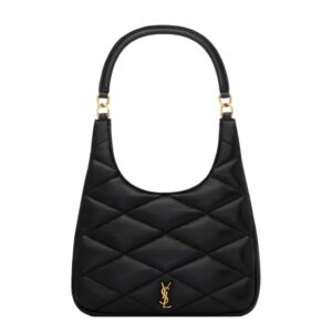 [프리미엄/해외배송]생로랑 세이드 호보 백(블랙)