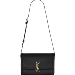 [프리미엄/해외배송]생로랑 솔페리노 미디엄 숄더백(블랙/금장)