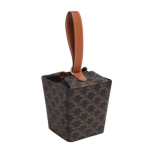 [프리미엄/해외배송]셀린느 스트랩 박스 백(탠/트리옹프 캔버스)