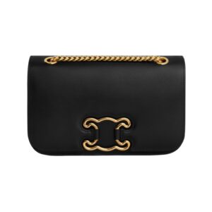 [프리미엄/해외배송]셀린느 트리옹프 프레임백 미디엄(블랙)