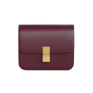 [프리미엄/해외배송]셀린느 클래식 박스 틴(버건디)