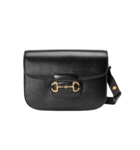 [프리미엄/해외배송]구찌 홀스빗 1955 스몰 숄더백(블랙)