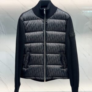 [국내배송]디올 오블리크 자카드 패딩 집업 울 가디건