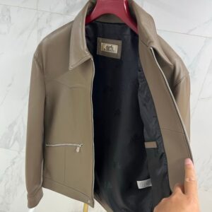 [국내배송]에르메스 남성 램스킨 래더 자켓