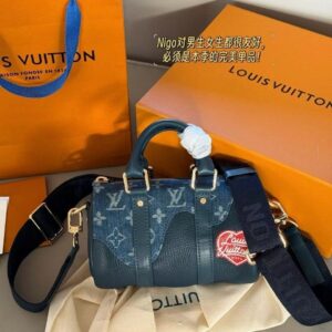 [국내배송]루이비통 데님 반둘리에