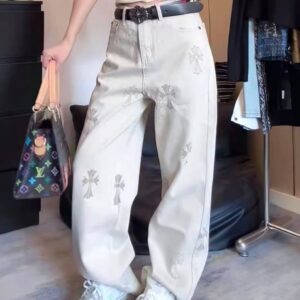 [국내배송]크롬하츠 자수 데님 청바지