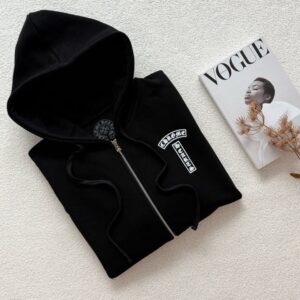 [국내배송]크롬하츠 U.S.A T 로고 후드 집업