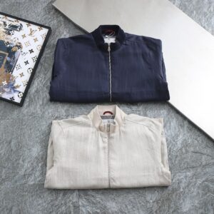 [국내배송]브루넬로 쿠치넬리 신상 2025FW 포켓포인트 린넨 가을자켓