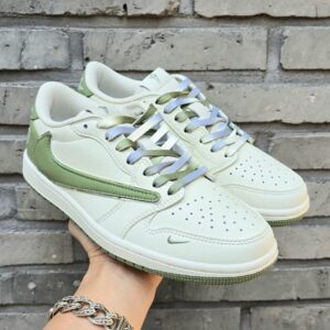 [국내배송]트레비스 스캇 x 프라그먼트 Design x Air 조던1 Low 0G SP AJ1 그린