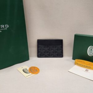 [국내배송]고야드 생쉴피스 카드 홀더 6030 올블랙 (최상위)