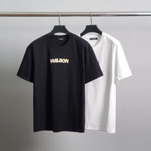 [국내배송]말본 흑백 등로고 코튼 반팔티