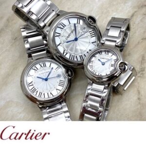 [국내배송]까르띠에 발롱블루 + 가죽 스트랩