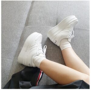 [국내배송]셀린느 웨지 아웃솔 블록 스니커즈