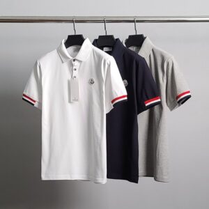 [국내배송]몽클레어 소매삼선 PK 반팔 카라티