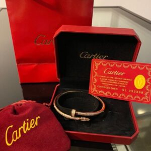 [국내배송]까르띠에 저스트앵끌루 다이아 못팔찌 여성용