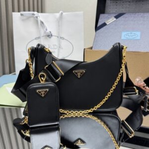 [국내배송]프라다 리에디션 사피아노 테수토 호보백 1BH204