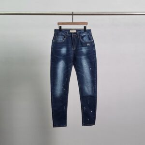 [국내배송]버버리 기사프린트 워싱 청바지