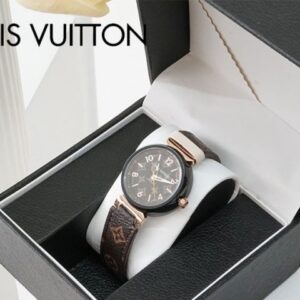 [국내배송]루이비통 여성 땅부르 모노그램 쿼츠 워치