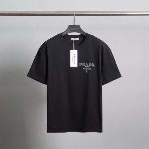 [국내배송]프라다 쉐도우프린팅 코튼 반팔티